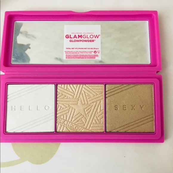 GLAMGLOW, glow powder pallet.